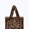 ANIMALIER PRINT SHOPPER BAG
