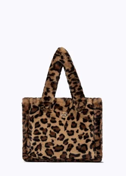 ANIMALIER PRINT SHOPPER BAG