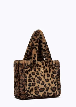 ANIMALIER PRINT SHOPPER BAG