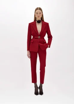 BLAZER IN STRETCH CRÊPE