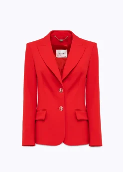 BLAZER IN STRETCH CRÊPE
