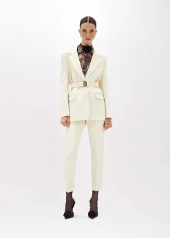 BLAZER IN STRETCH CRÊPE