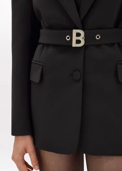 BLAZER IN STRETCH CRÊPE