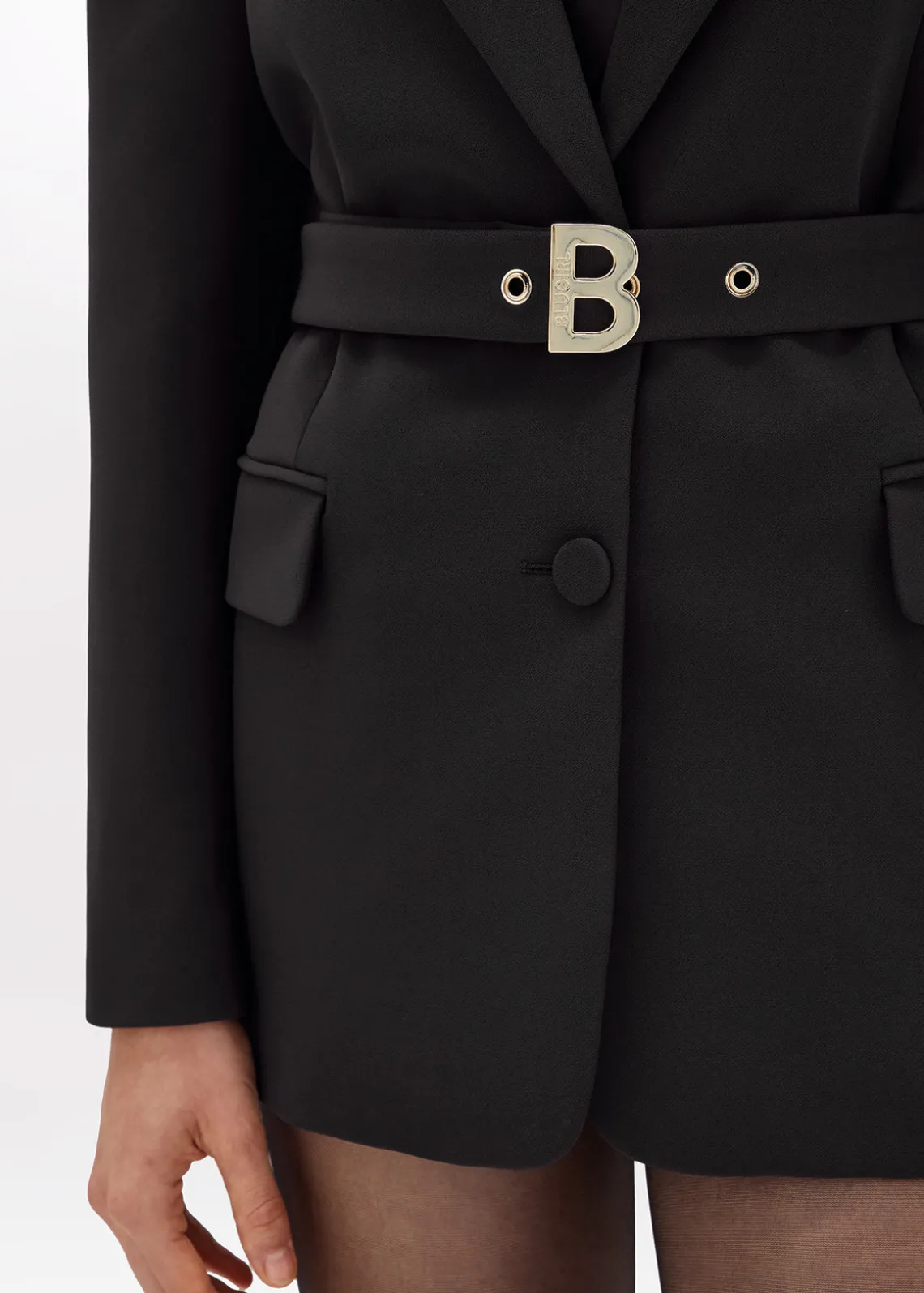 BLAZER IN STRETCH CRÊPE