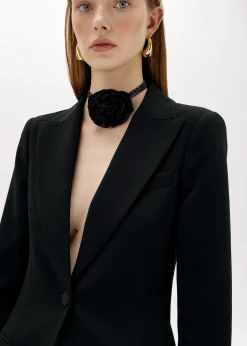 BLAZER IN WOOL CADY