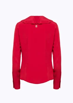 BLOUSE IN CRÊPE DE CHINE