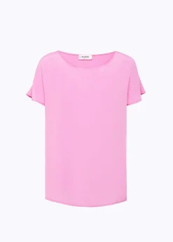 Blouse in silk crêpe de Chine