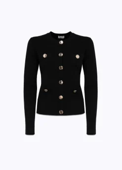CARDIGAN WITH GOLD-TONE BUTTONS