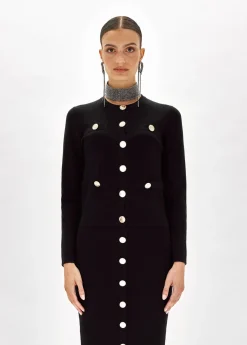 CARDIGAN WITH GOLD-TONE BUTTONS