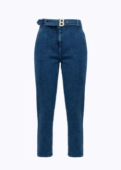 CARROT FIT JEANS IN STRETCH DENIM