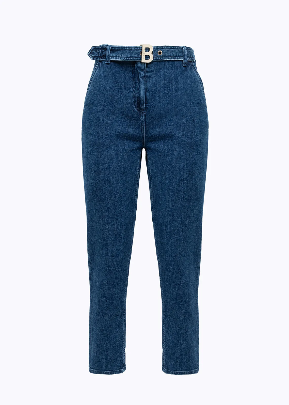 CARROT FIT JEANS IN STRETCH DENIM