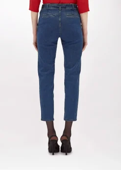 CARROT FIT JEANS IN STRETCH DENIM