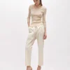CIGARETTE PANTS IN COTTON