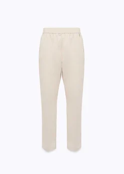 CIGARETTE PANTS IN COTTON