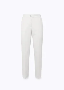 CIGARETTE PANTS IN LIGHT CRÊPE