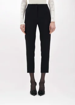 CIGARETTE PANTS IN WOOL CADY