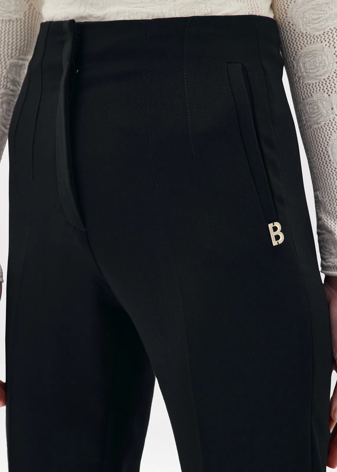CIGARETTE PANTS IN WOOL CADY