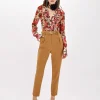 CIGARETTE TROUSERS IN CADY