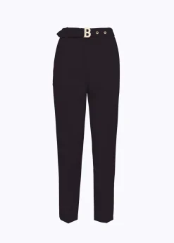 CIGARETTE TROUSERS IN CADY