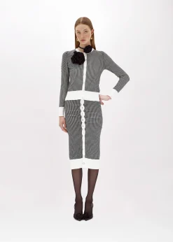 DOUBLE-FACE KNIT SKIRT