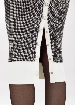 DOUBLE-FACE KNIT SKIRT