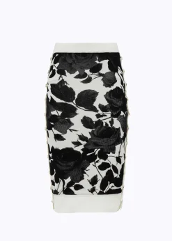 DOUBLE-FACE KNIT SKIRT