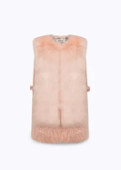 FAUX FUR VEST
