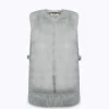 FAUX FUR VEST