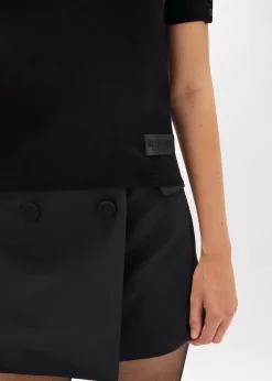 FITTED SWEATER IN VISCOSE BLEND