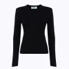 FITTED SWEATER WITH JEWEL BUTTONS