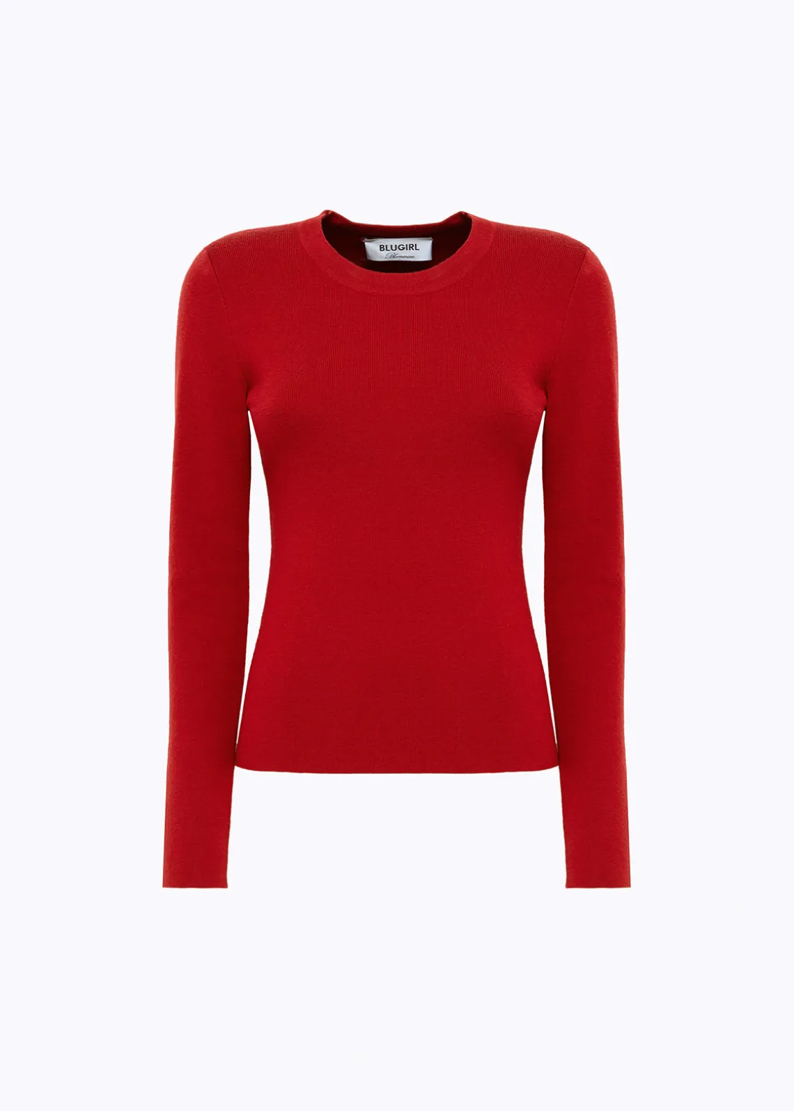 FITTED SWEATER WITH JEWEL BUTTONS