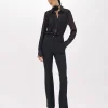 FLARE PANTS IN STRETCH CRÊPE