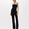 FLARED PANTS IN LIGHT CRÊPE