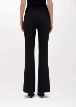 FLARED PANTS IN LIGHT CRÊPE