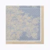 FOULARD SCARF WITH LACE EFFECT PRINT