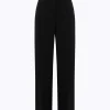 HIGH-WAIST PANTS IN LIGHT CRÊPE