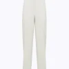 HIGH-WAIST PANTS IN LIGHT CRÊPE
