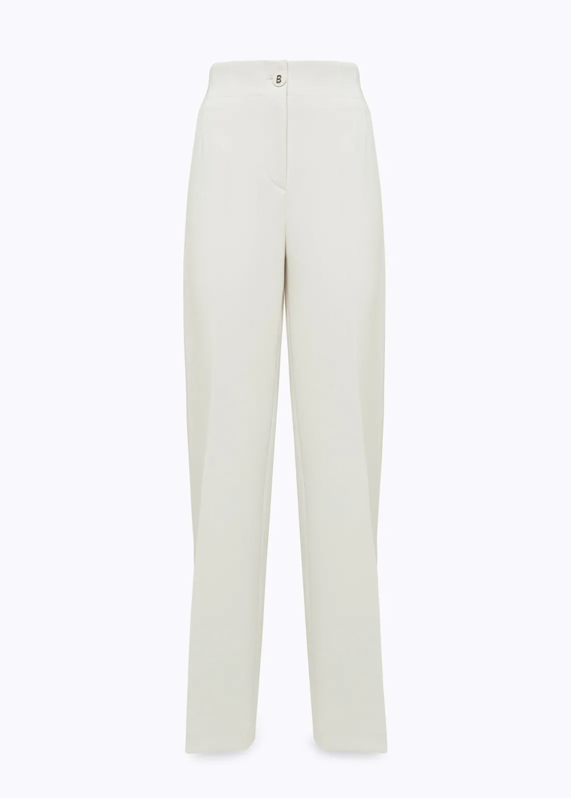 HIGH-WAIST PANTS IN LIGHT CRÊPE