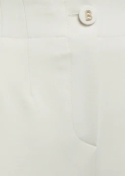 HIGH-WAIST PANTS IN LIGHT CRÊPE