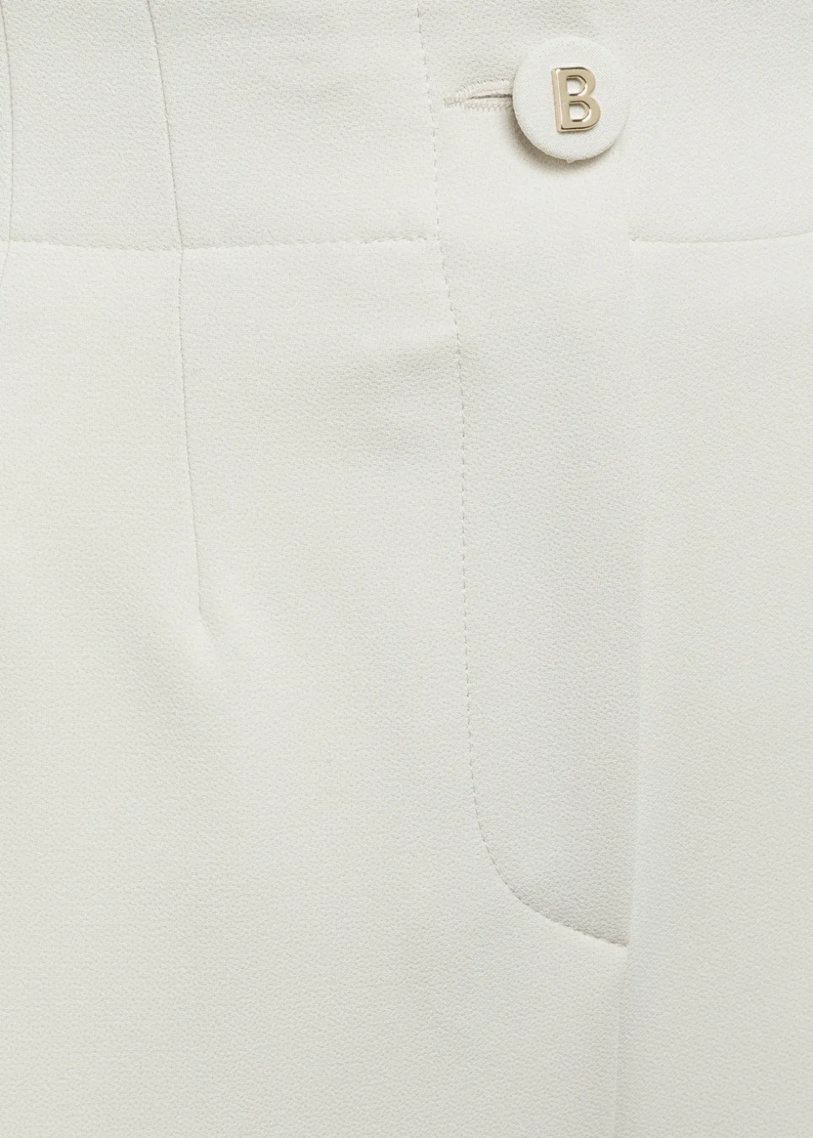 HIGH-WAIST PANTS IN LIGHT CRÊPE