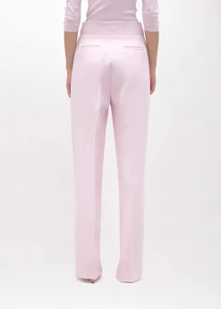 HIGH-WAIST PANTS IN LIGHT CRÊPE