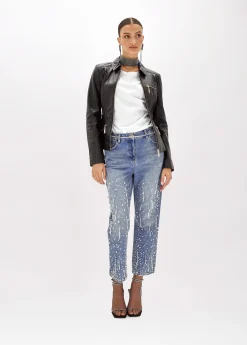 JACKET IN LEATHER