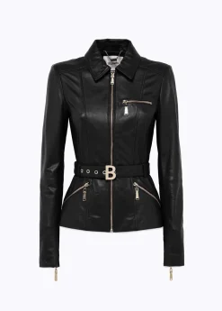 JACKET IN LEATHER