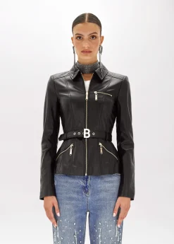 JACKET IN LEATHER