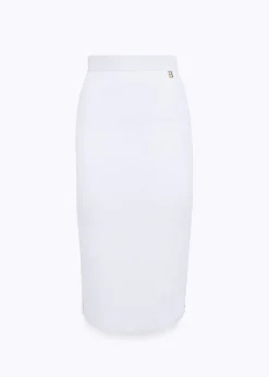 JACQUARD ROSE KNIT SKIRT