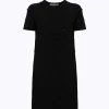 KNIT DRESS WITH ROSE EMBROIDERY AND CORAL BEAD DETAILS