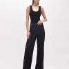 KNIT TOP WITH SCALLOPED EDGES