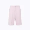 LIGHT CRÊPE BERMUDA SHORTS