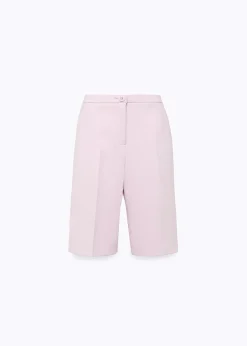 LIGHT CRÊPE BERMUDA SHORTS