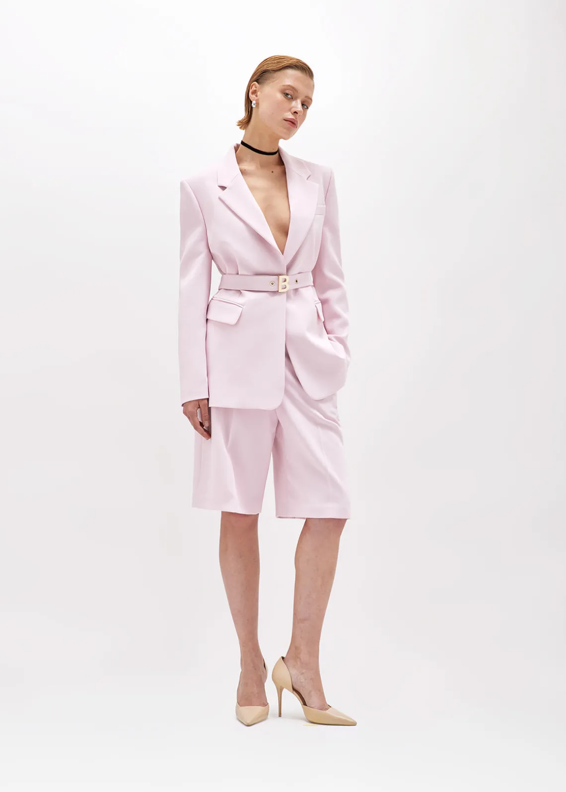 LIGHT CRÊPE OVERSIZED JACKET